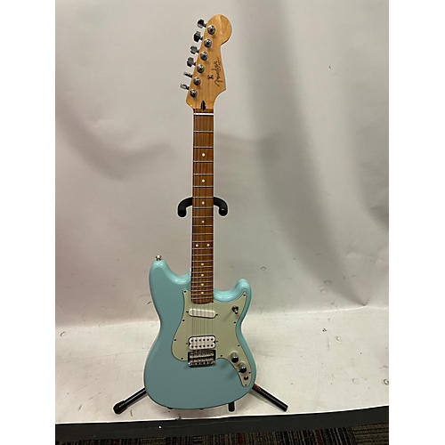 Fender Duo Sonic HS Solid Body Electric Guitar Daphne Blue