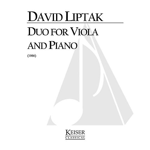 Lauren Keiser Music Publishing Duo (Viola with piano) LKM Music Series Composed by David Liptak