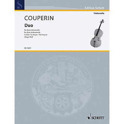 Schott Duo in G Major (Performance Score) Schott Series Composed by François Couperin