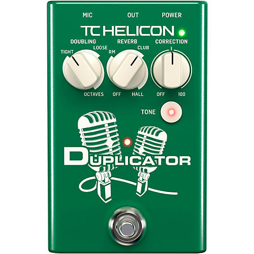 TC Helicon DUPLICATOR Vocal Doubling Effects Pedal Condition 1 - Mint