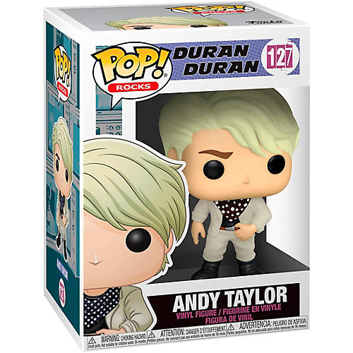 Duran Duran POP! Rocks Andy Taylor Vinyl Figure #127