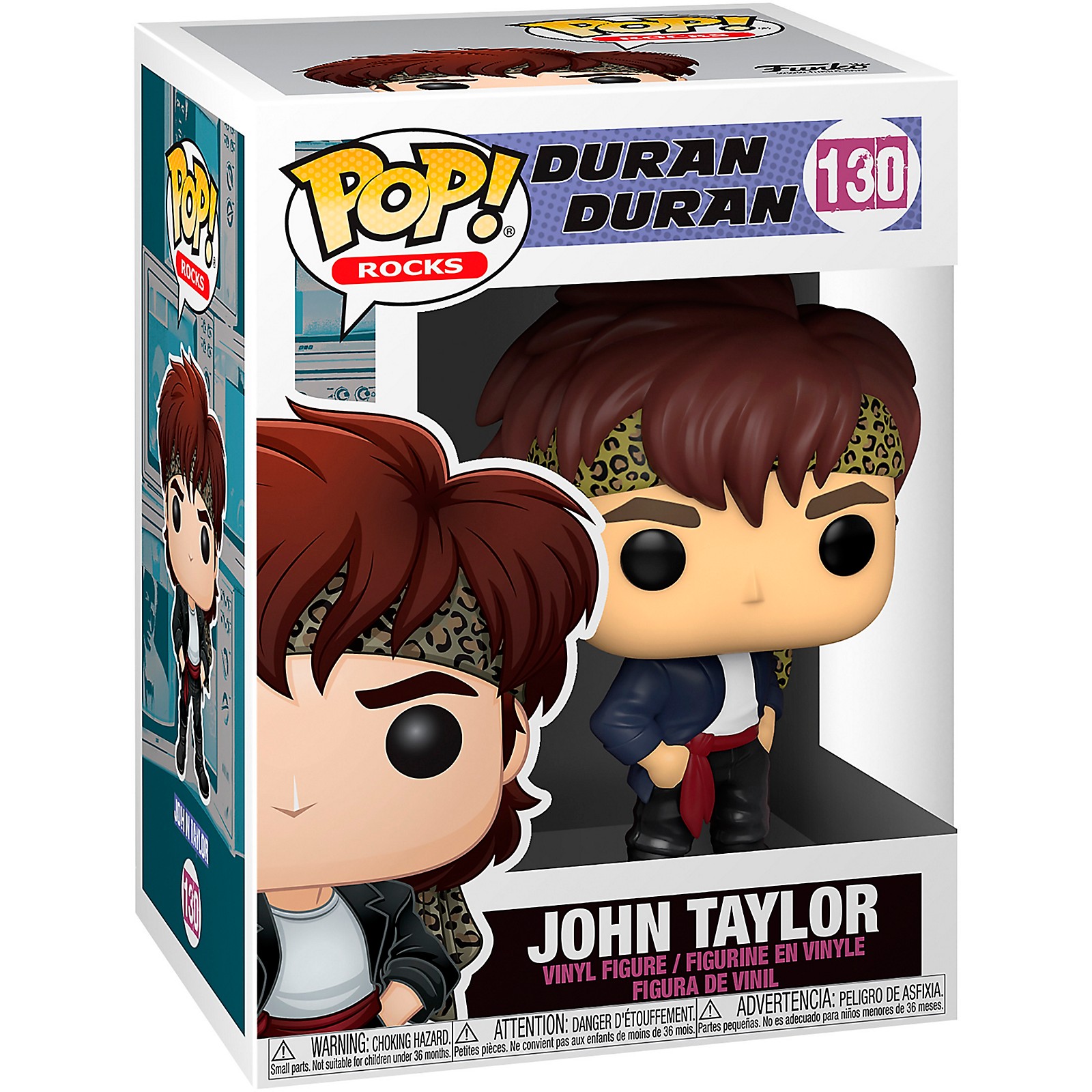 Funko Duran Duran POP! Rocks John Taylor Vinyl Figure 130 Musician's