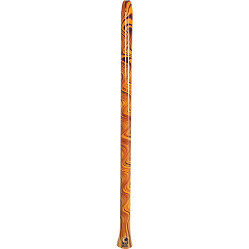 Toca Duro Didgeridoo Orange Swirl