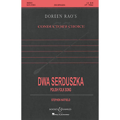 Boosey and Hawkes Dwa Serduska (CME In High Voice) SSAA Div A Cappella arranged by Stephen Hatfield