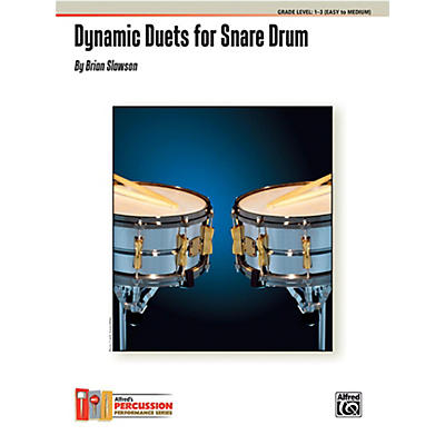 Alfred Dynamic Duets for Snare Drum Book