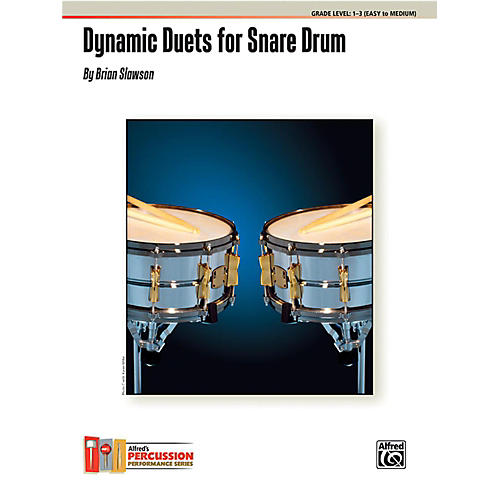 Alfred Dynamic Duets for Snare Drum Book