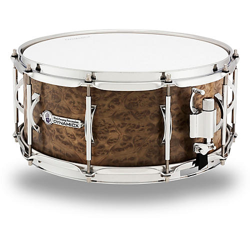 Black Swamp Percussion Dynamicx BackBeat Series Marblewood Veneer Snare Drum 14 x 6.5 in.
