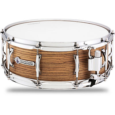 Black Swamp Percussion Dynamicx BackBeat Series Snare Drum With Zebrawood Veneer