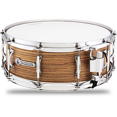Black Swamp Percussion Dynamicx BackBeat Series Snare Drum with Zebrawood Veneer