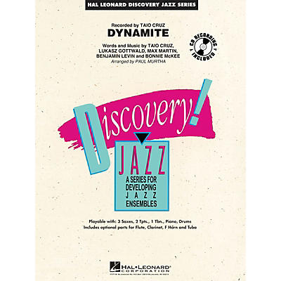 Hal Leonard Dynamite Jazz Band Level 1-2 by Taio Cruz Arranged by Paul Murtha