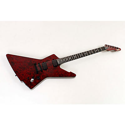 Schecter Guitar Research E-1 Apocalypse Red Reign 6-String Electric Guitar