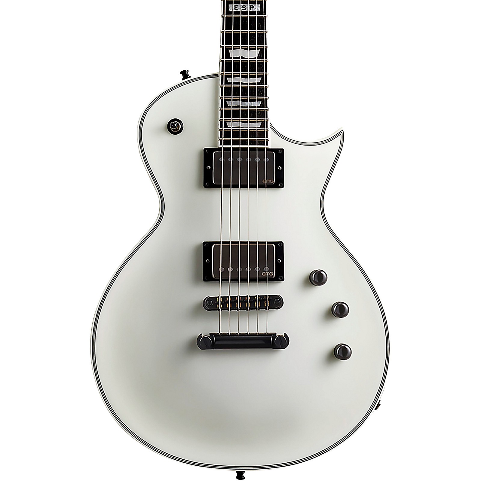 ESP EII Eclipse Electric Guitar Satin White Musician's Friend