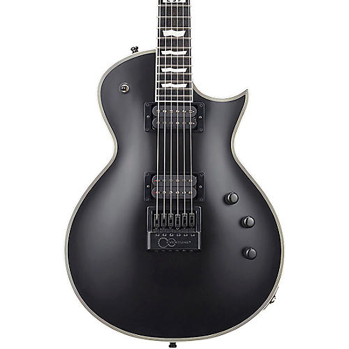 ESP E-II Eclipse Evertune Electric Guitar Black Satin