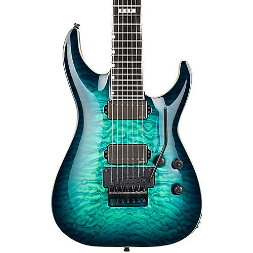 Esp E Ii Horizon Fr 7 Electric Guitar Turquoise Musician S Friend