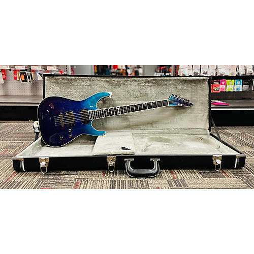 ESP E-II Horizon Solid Body Electric Guitar BLUE PURPLE GRADIATION