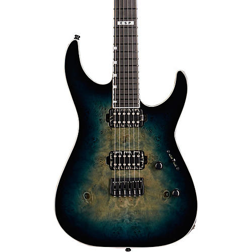 ESP E-II M-II Electric Guitar Mercury Blue Burst