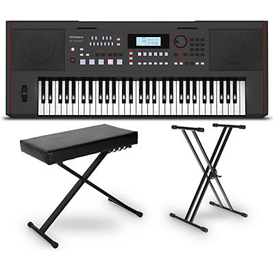 Roland E-X50 Arranger Keyboard Essentials Bundle