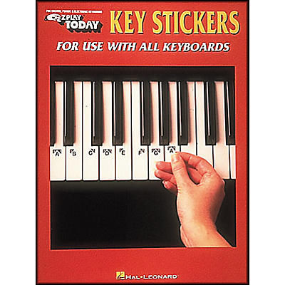 Hal Leonard E-Z Play Key Stickers for Use with All Keyboards