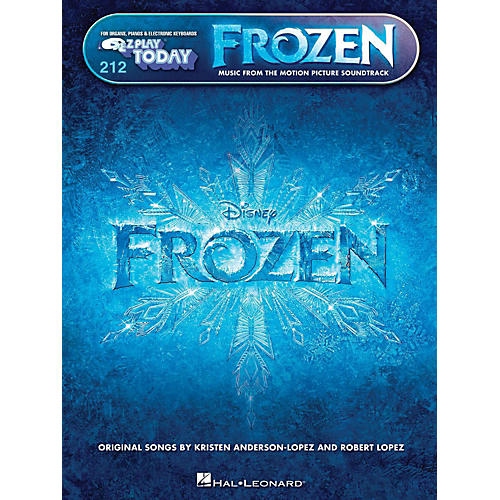 Hal Leonard E-Z Play Today Volume 212 Frozen - Music From The Motion Picture