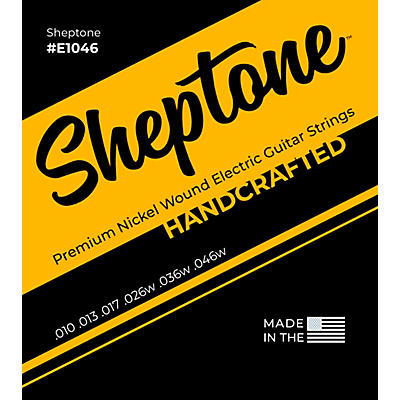 Sheptone E1046 Nickel Wound Electric Guitar Strings - (10-46)