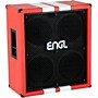 ENGL E412XXL 40th Anniversary Limited-Edition 4x12 Guitar Speaker Cabinet Red/White Stripes