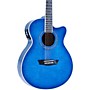 Washburn EA15 Festival Series Acoustic-Electric Guitar Transparent Blue
