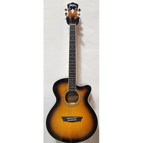 Washburn EA15ATB-a Acoustic Electric Guitar 2 Color Sunburst