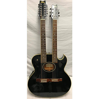 Washburn EA220 DOUBLE NECK Acoustic Electric Guitar