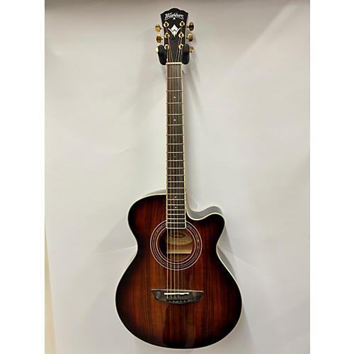 Washburn EA55G-A-U Acoustic Electric Guitar 3 Color Sunburst