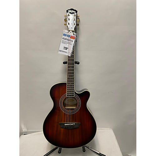 Washburn EA55G-A-U Acoustic Guitar Koa Burst