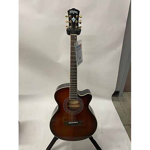 Washburn EA55G Acoustic Electric Guitar 2 Tone Sunburst