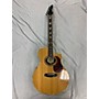 Used Samick EAG 93 Acoustic Electric Guitar Natural