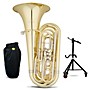 Eastman EBB226 Student Series 4-Valve 3/4 BBb Tuba with Tuba Essentials Stand Pack