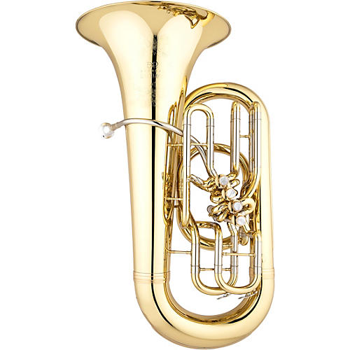 Eastman EBE853 Professional Series 4-Valve 4/4 EEb Tuba Lacquer Yellow Brass Bell