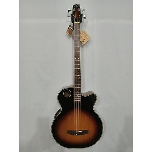 Boulder Creek EBRI-TB4 ELECTRIC Acoustic Bass Guitar 2 Color Sunburst