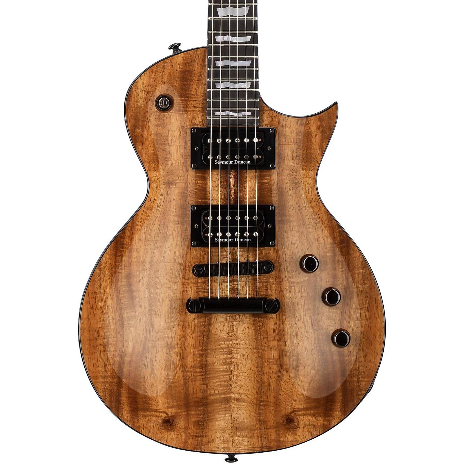 ESP EC1000 Koa Electric Guitar Natural Musician