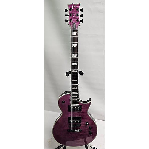 ESP EC1000 Deluxe Solid Body Electric Guitar Trans Purple