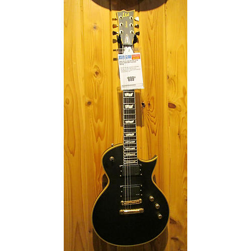 ESP EC1000 Deluxe Solid Body Electric Guitar Satin Black