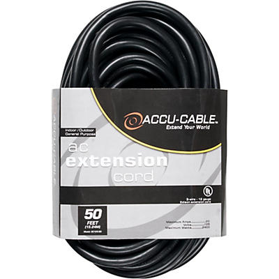 American DJ EC123 12 Gauge IEC Power Extension Cord