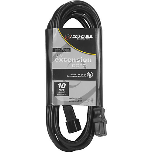 American DJ ECCOM-10 AC Extension Cable