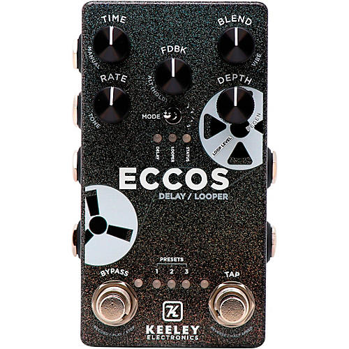 Keeley ECCOS Delay/Looper Effects Pedal Condition 1 - Mint Cosmos