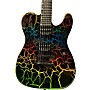 Used ESP ECLIPSE CUSTOM NT 1987 REISSUE Solid Body Electric Guitar MULTI COLOR- BLACK