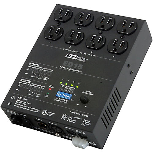 ED-15 4-Channel DMX Lighting Dimmer Pack