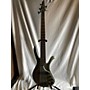 Used Ibanez EDA905 Electric Bass Guitar Silver