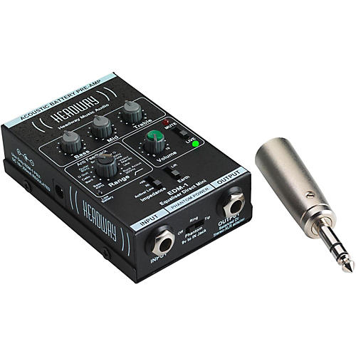 EDM-1 Mini Direct Preamp with Power Supply
