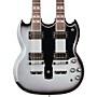 Gibson Custom EDS-1275 Double Neck Electric Guitar Silver Burst