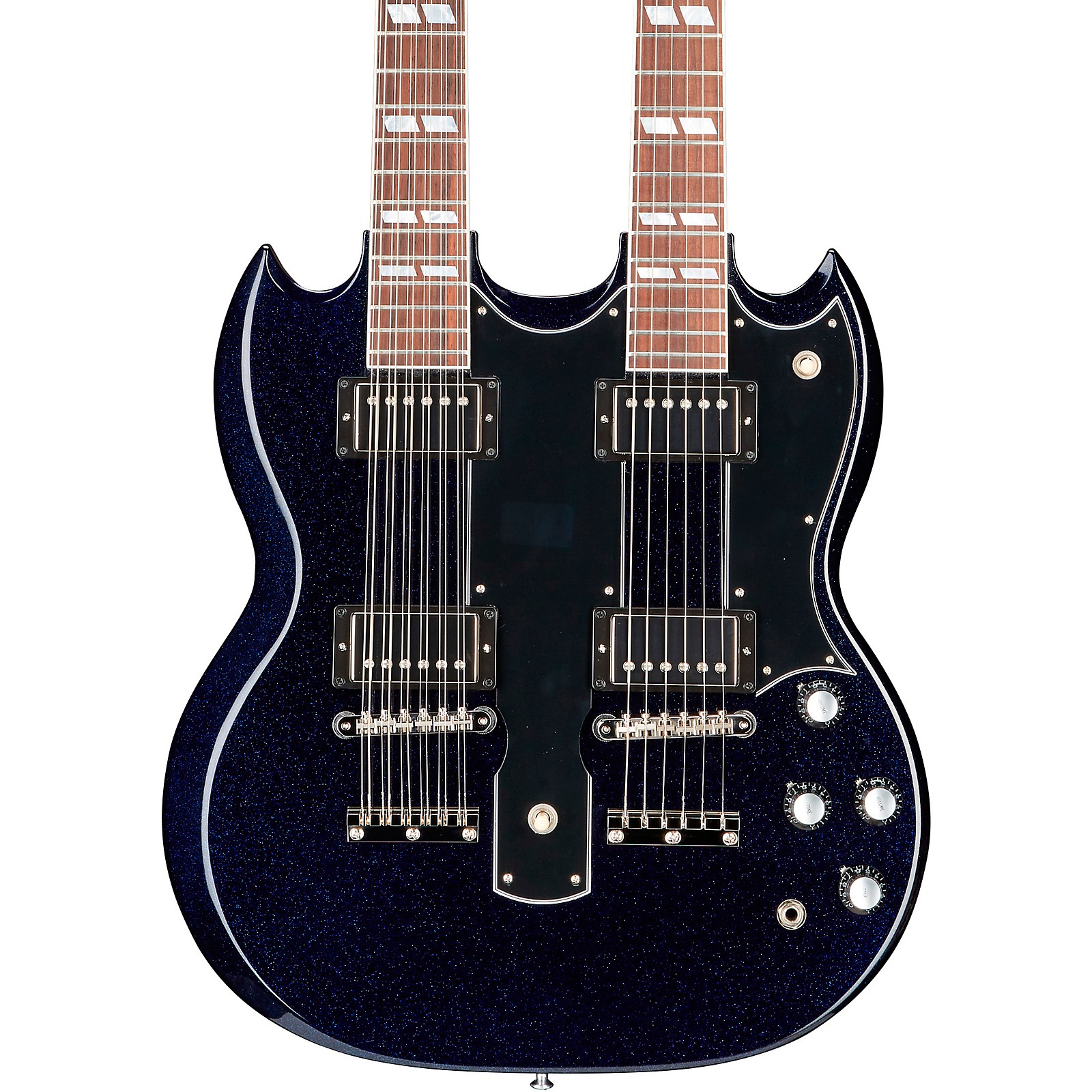 Gibson Custom EDS-1275 Double Neck Sparkle Electric Guitar | Musician's ...