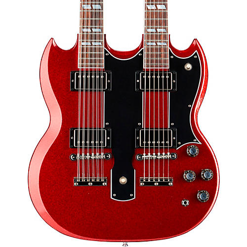 Gibson Custom EDS-1275 Doubleneck Electric Guitar Red Sparkle