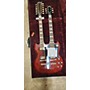 Used Gibson EDS1275 SG Double Neck Solid Body Electric Guitar Cherry