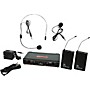 Open-Box Galaxy Audio EDXR/38SV Dual-Channel Wireless Headset and Lavalier System Condition 1 - Mint Band D Black
